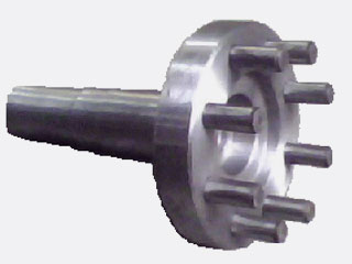 The output shaft of the reducer of the pin gear reducer